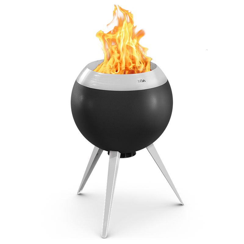 Höfats MOON 55 Feuerkorb mit hohem und niedrigem Fuß