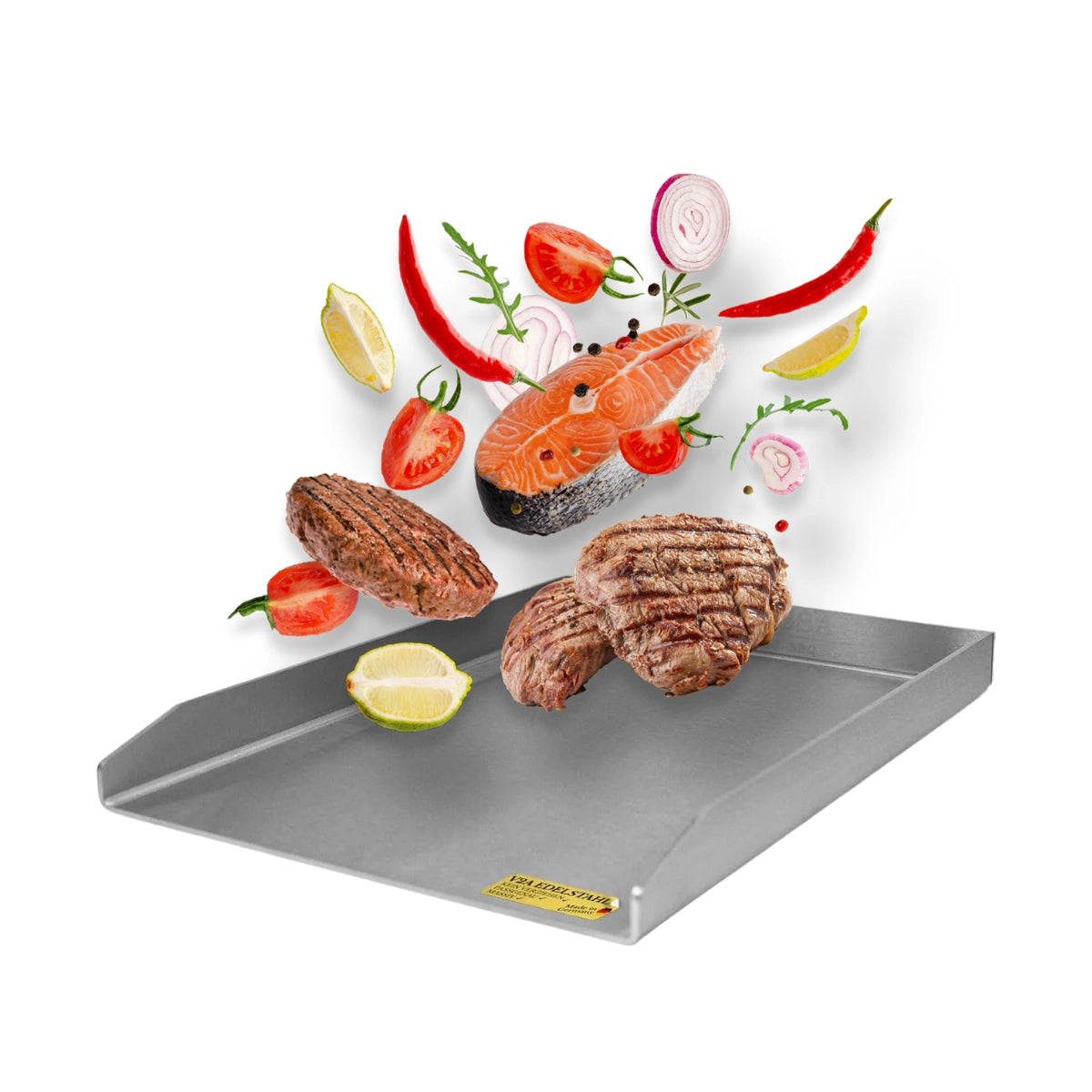 Babossa plancha para Rösle Blazeflame | 33 x47,6 cm