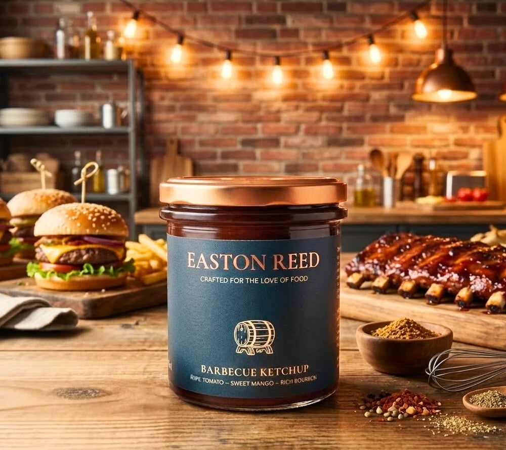 Stonewall Barbecue Ketchup von Easton Reed (280 ml-Glas)