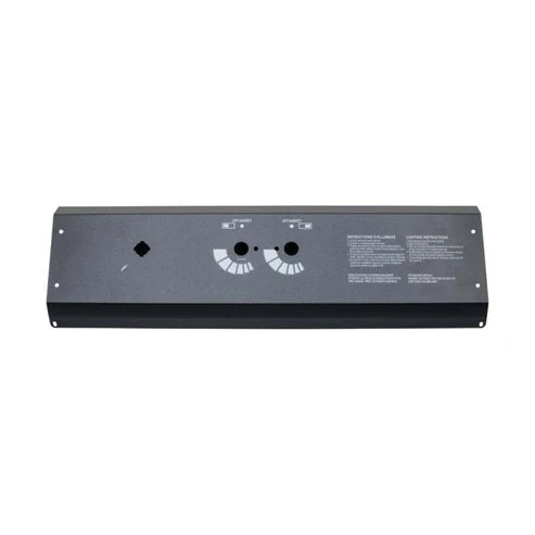 Broil King control panel, 2V LRG BLK CHRM