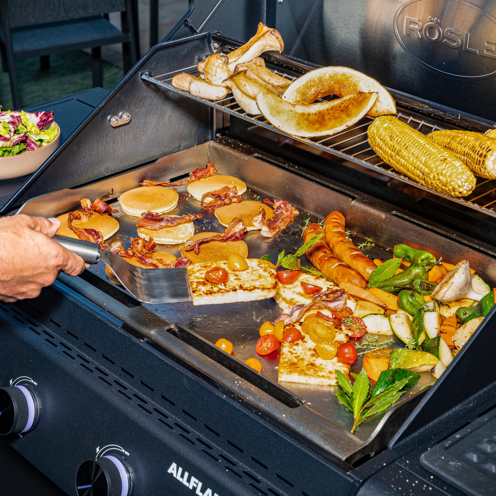 Rösle Full-Size BBQ Plancham Allflame 4 & Epicflame 4