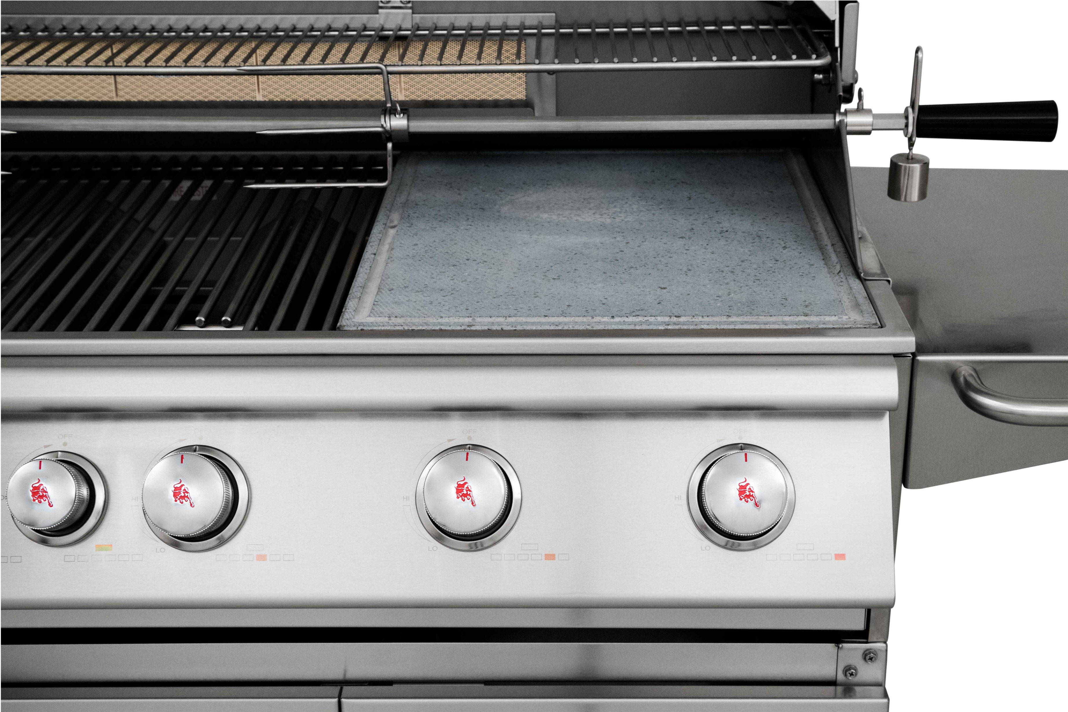 Anwendungsbild Bull Plancha, Vulkangestein