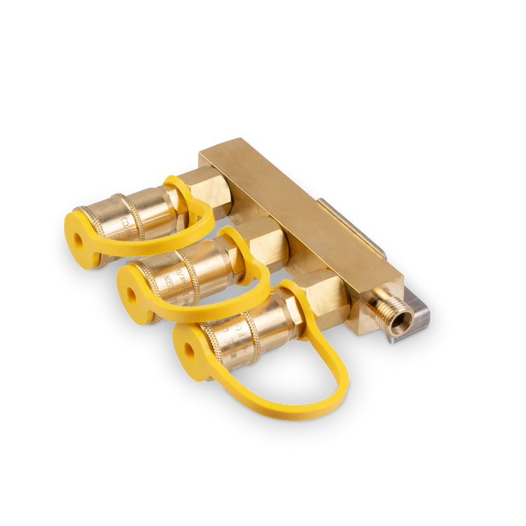 Distribuidor triple de gas Otto Wilde