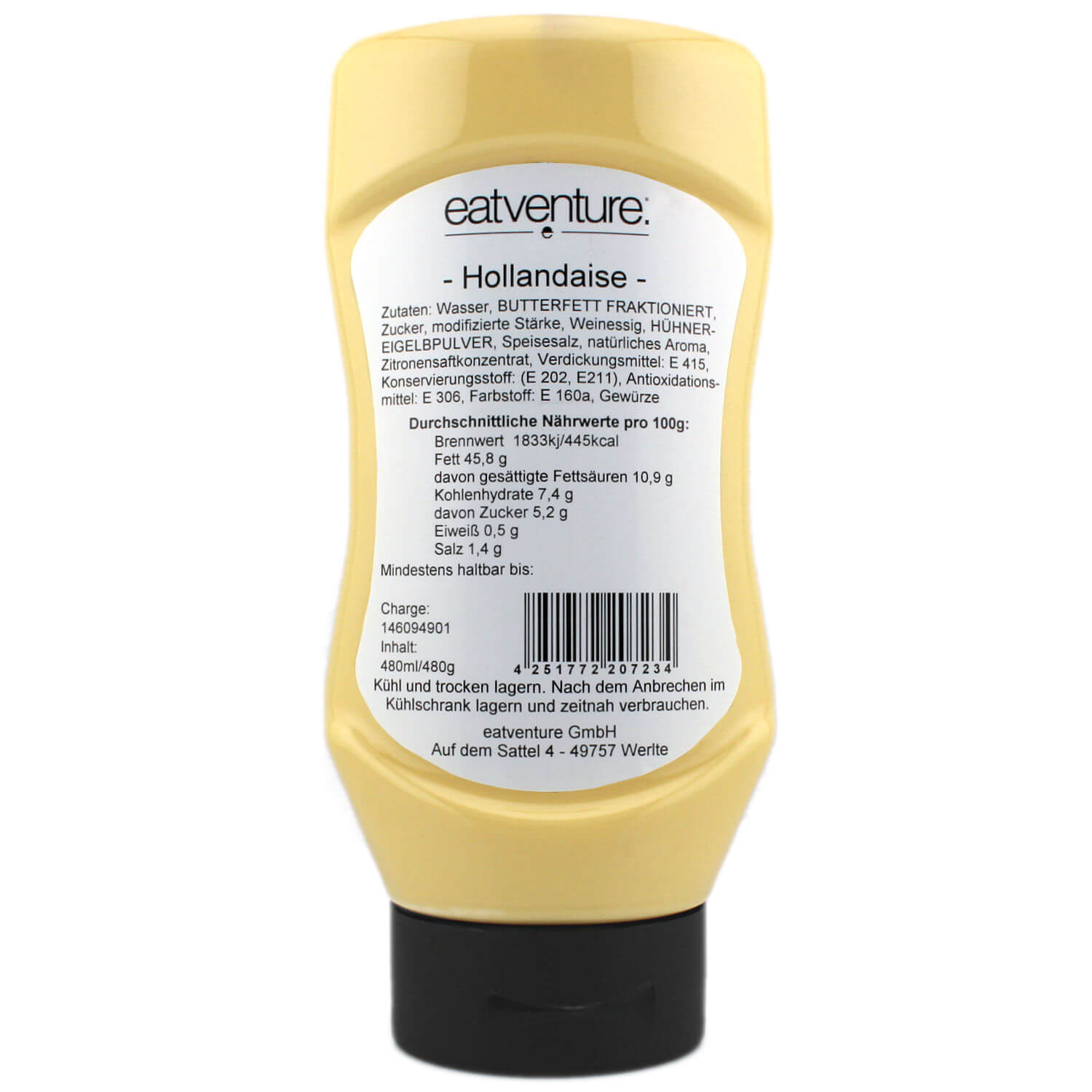 Eatventure Hollo Mayo, Hollandaise-Mayo, 480mL