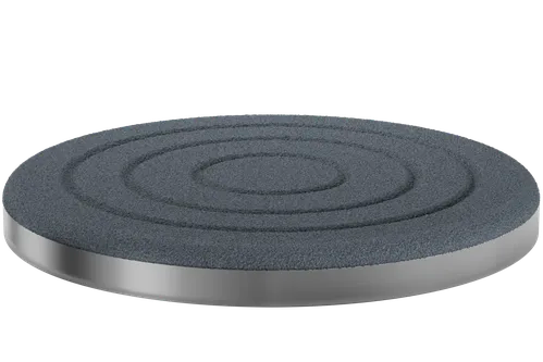 Horl 3 Disco de bruñir, cerámica