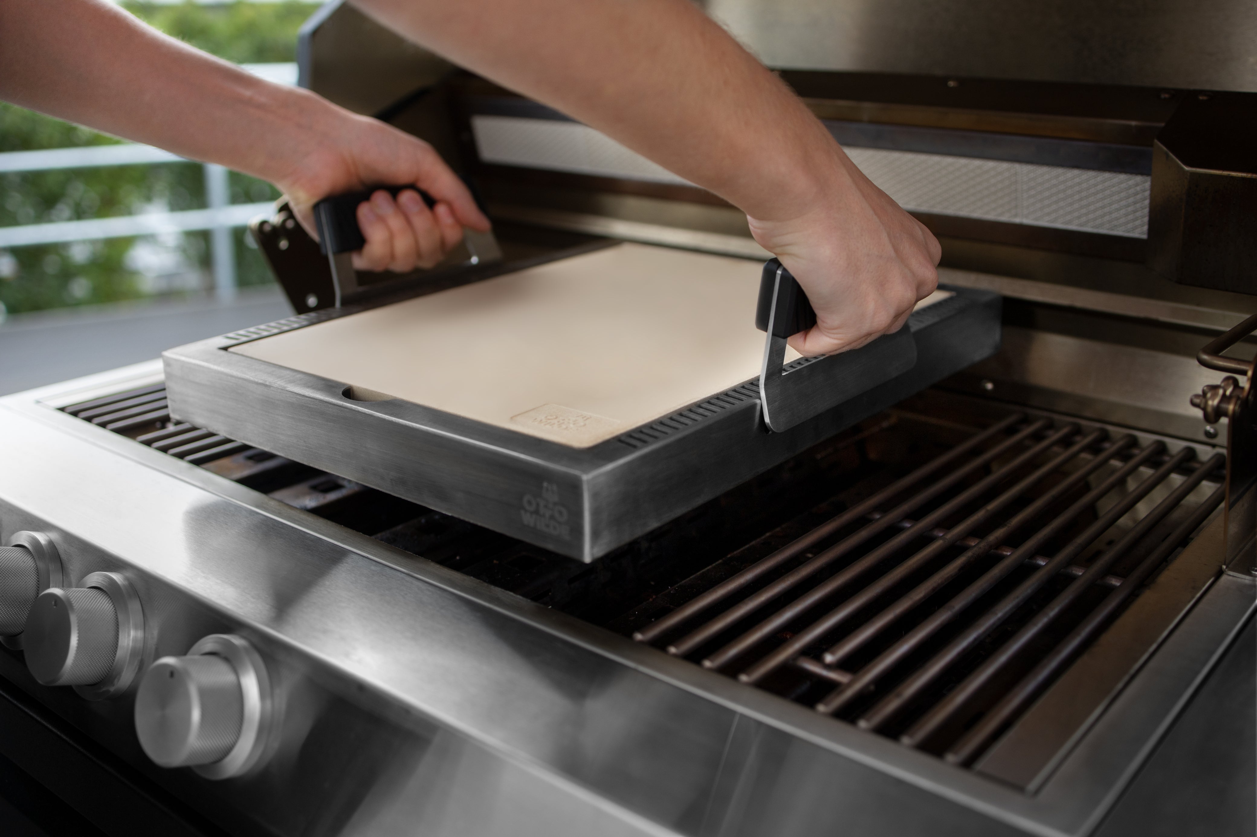 Poignées Otto Wilde pour inserts de barbecue