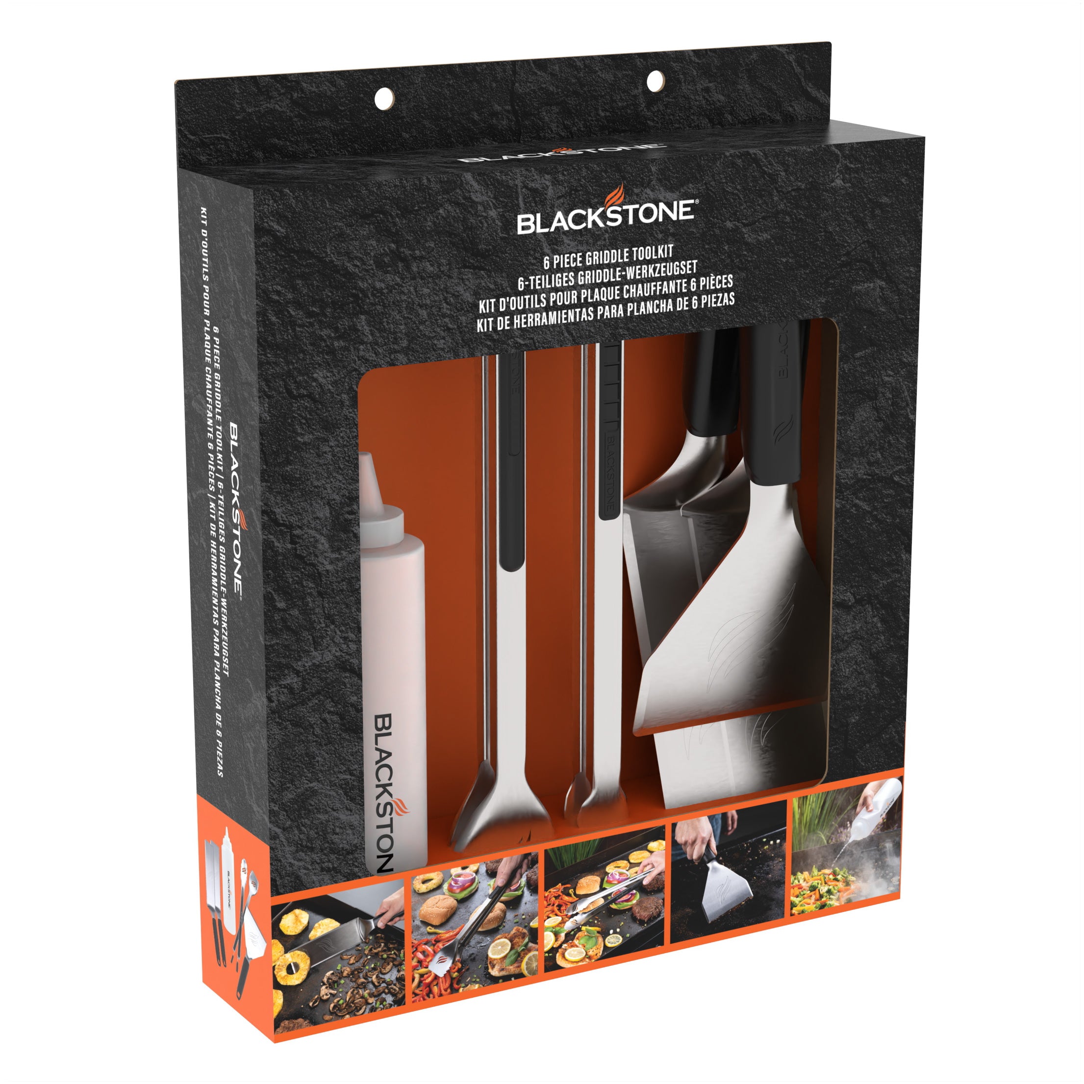 Blackstone Griddle Deluxe Pro Toolkit - 6 pezzi