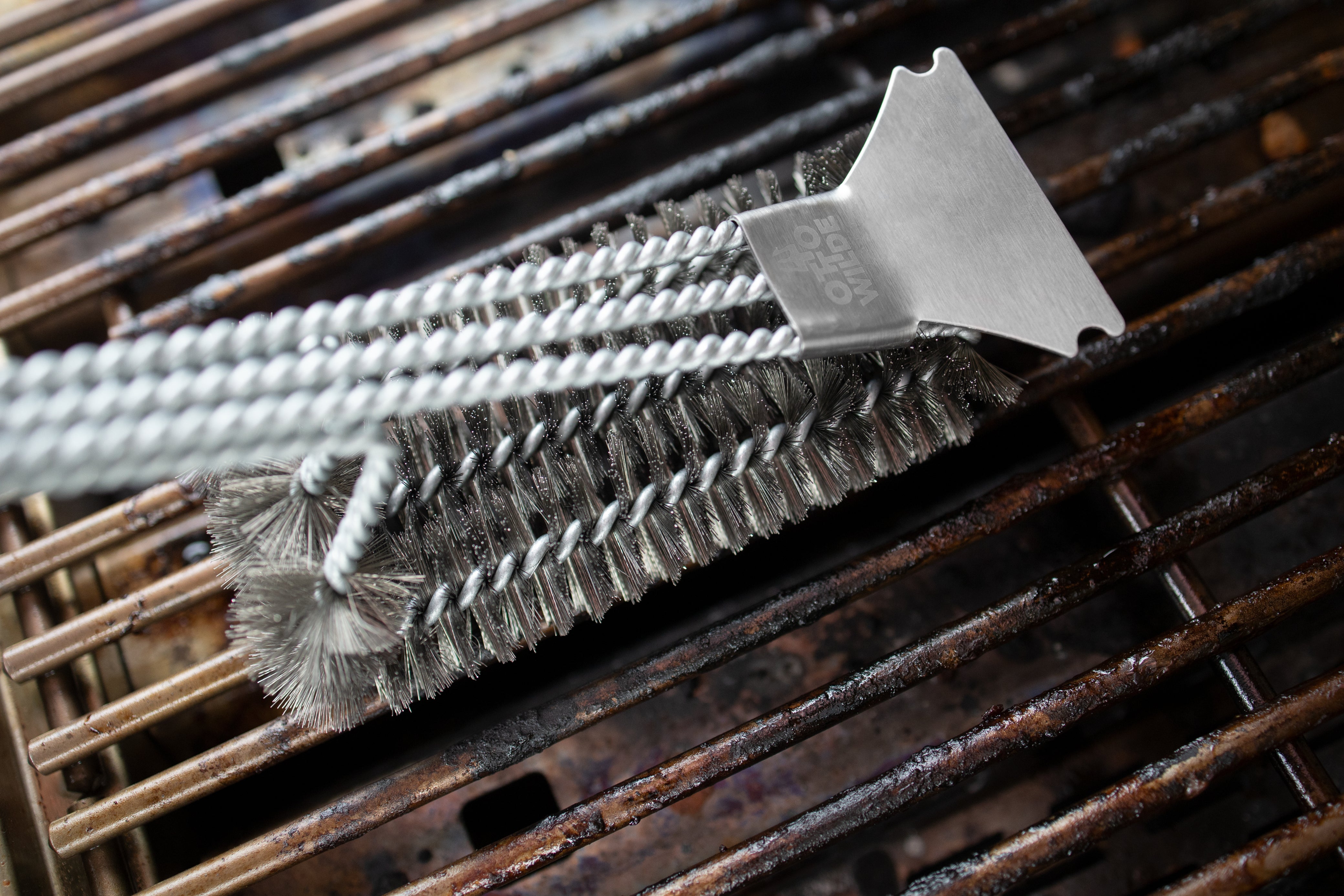 Spazzola per barbecue Otto Wilde, acciaio inox