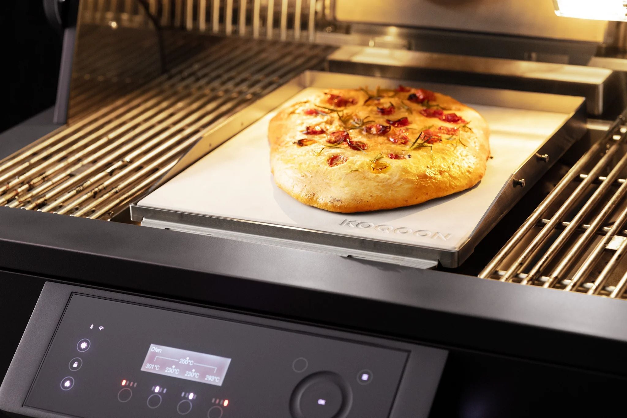 Piedra para pizza KOQOON incl. base