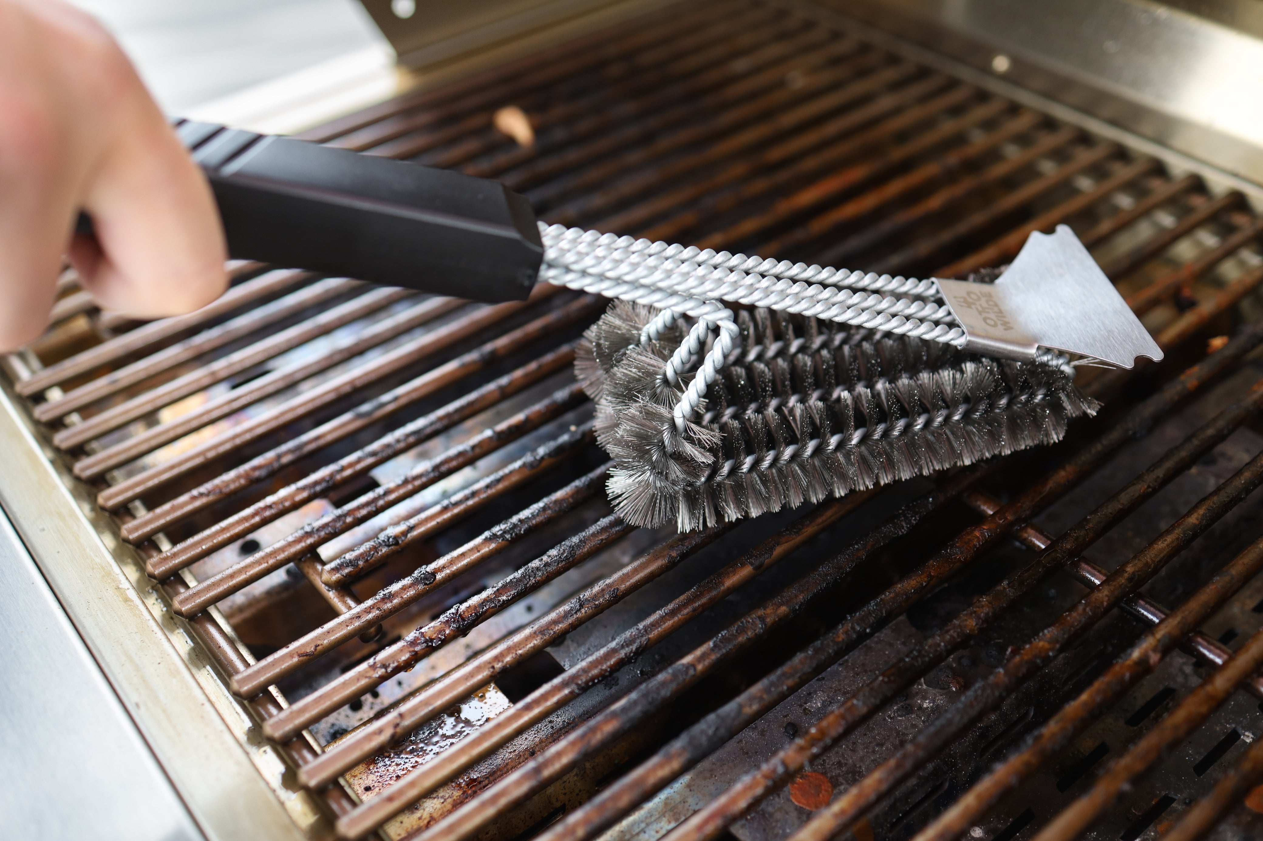 Spazzola per barbecue Otto Wilde, acciaio inox