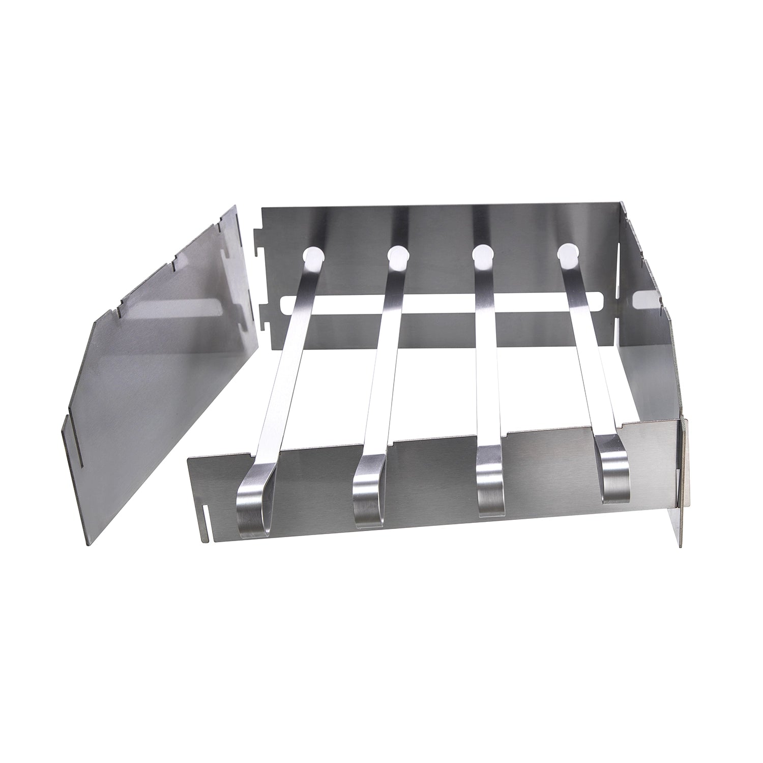 Produktbild 3 ALL’GRILL Schaschlik-Set mit Spritzschutz, Edelstahl für Chef