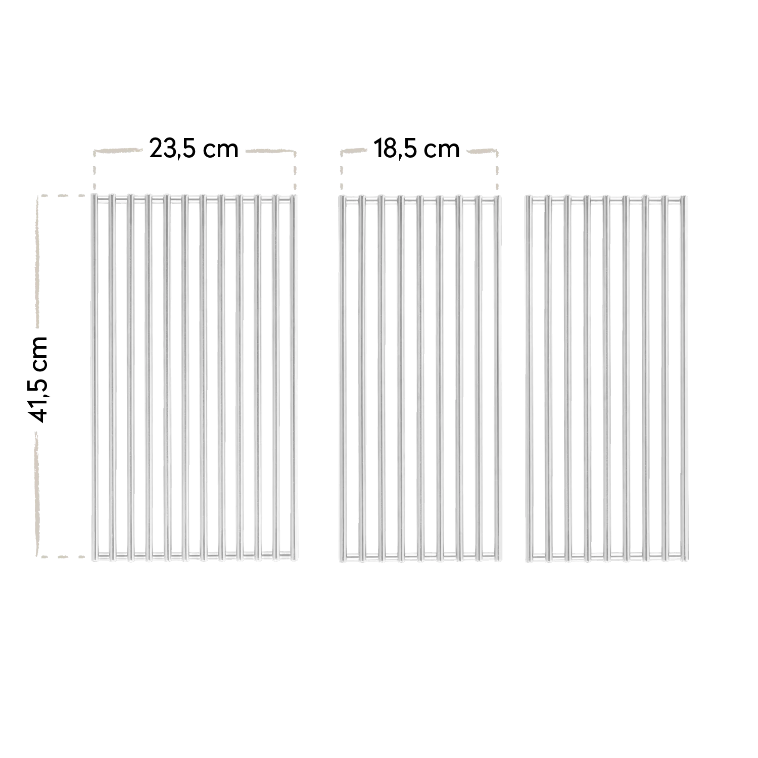 Burnhard Grillroste Edelstahl FRED