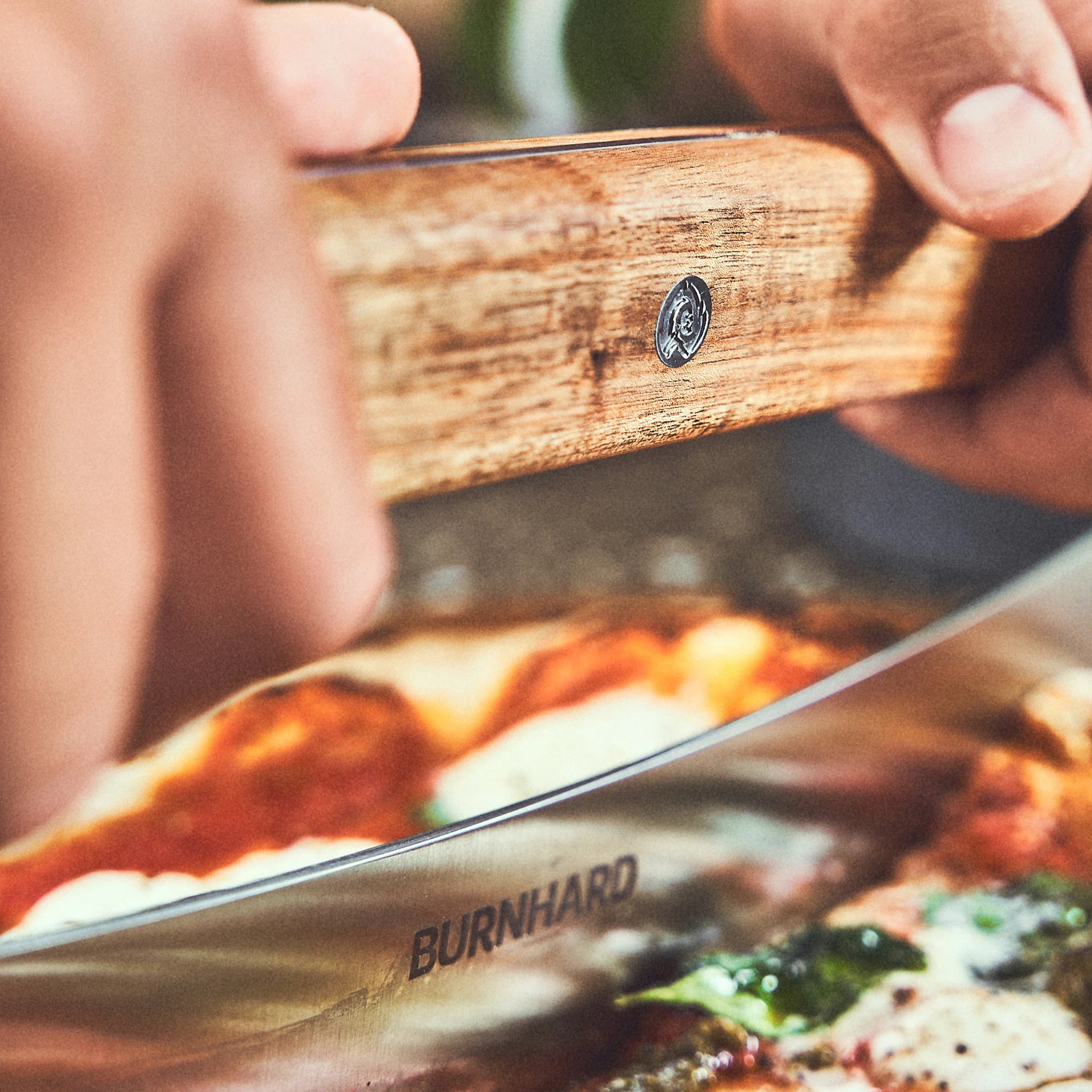 Burnhard Pizza-Wiegemesser
