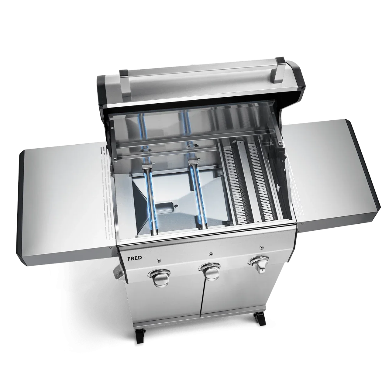 Burnhard FRED Basic Gasgrill 3-Brenner mit Edelstahlrost