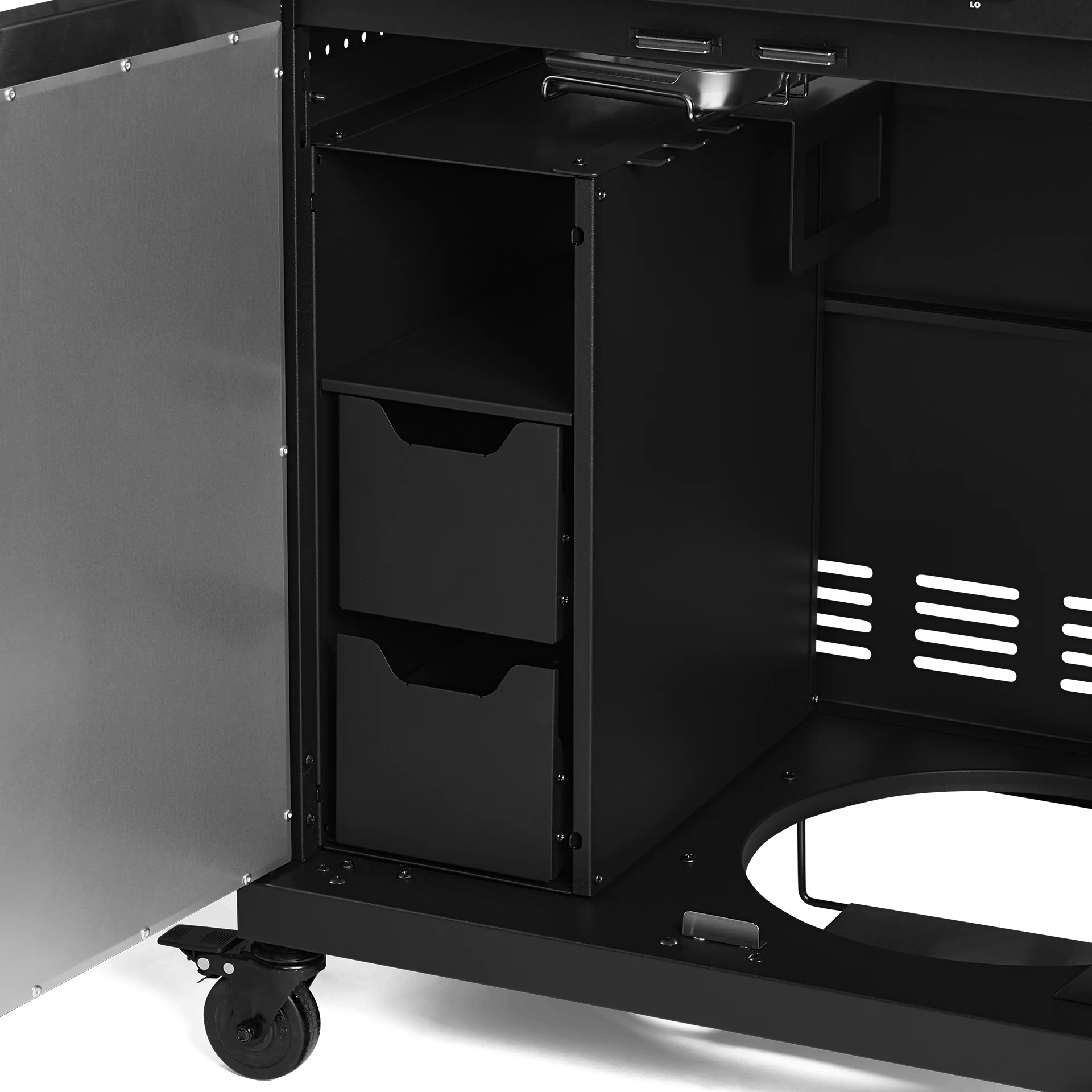 Burnhard Einbauregal für Gasgrill FRED 20 cm