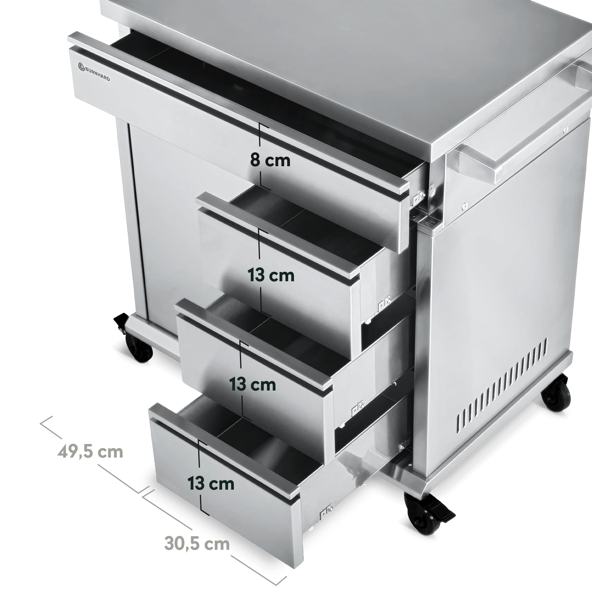 Burnhard Grill Beistellwagen