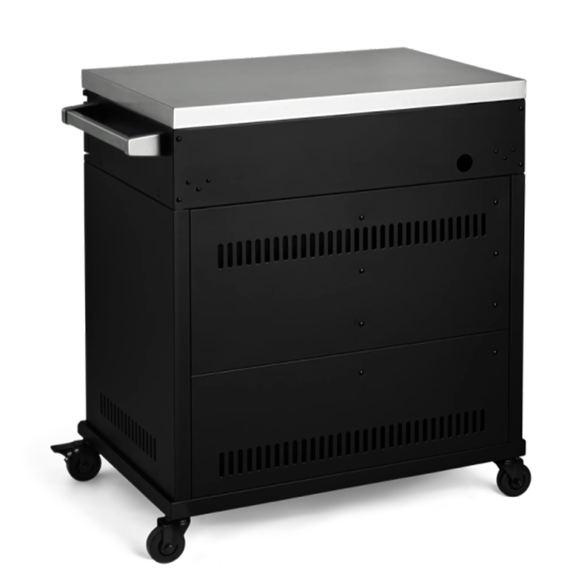 Burnhard Grill Beistellwagen schwarz