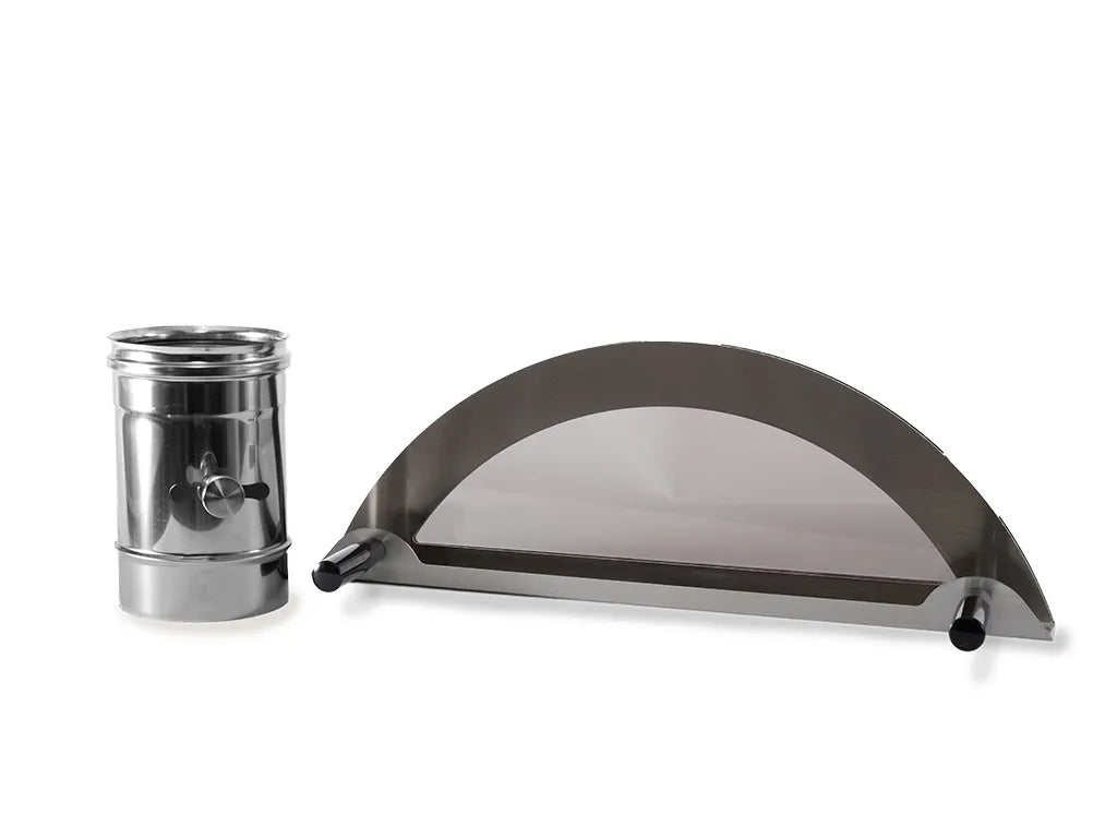 Alfa Forni Low & Slow Kit, 5Pizze Wood Moderno