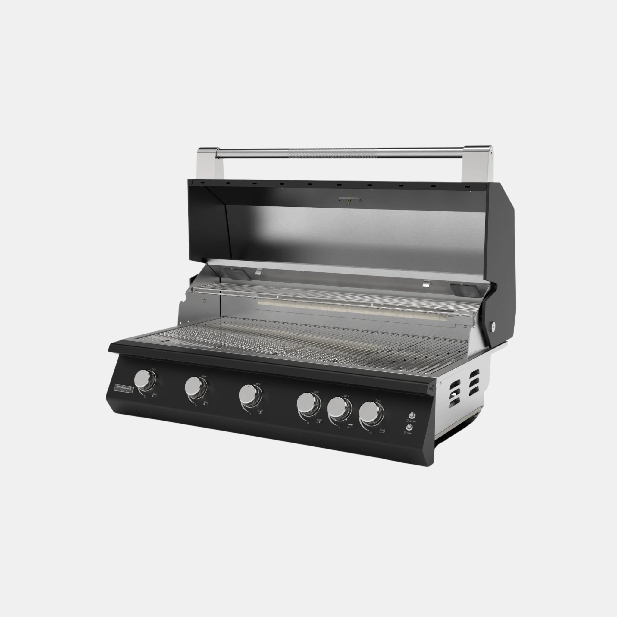 Brabura Fusion 500 RM built-in barbecue - 5-burner | Latest stainless steel model
