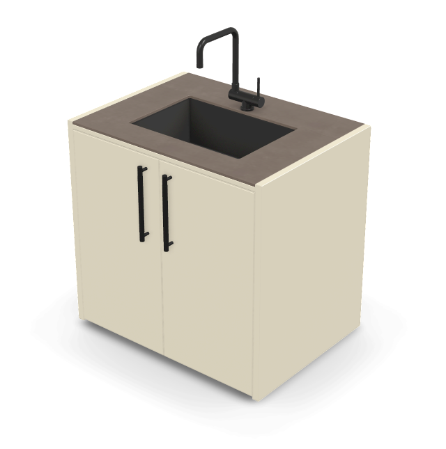 Brabura CT 90 washbasin module