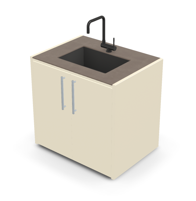 Brabura CT 90 washbasin module