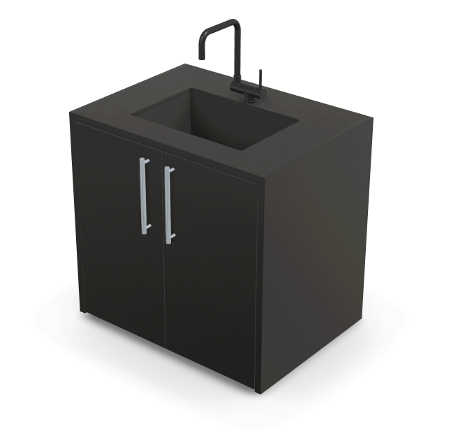 Brabura CT 90 washbasin module