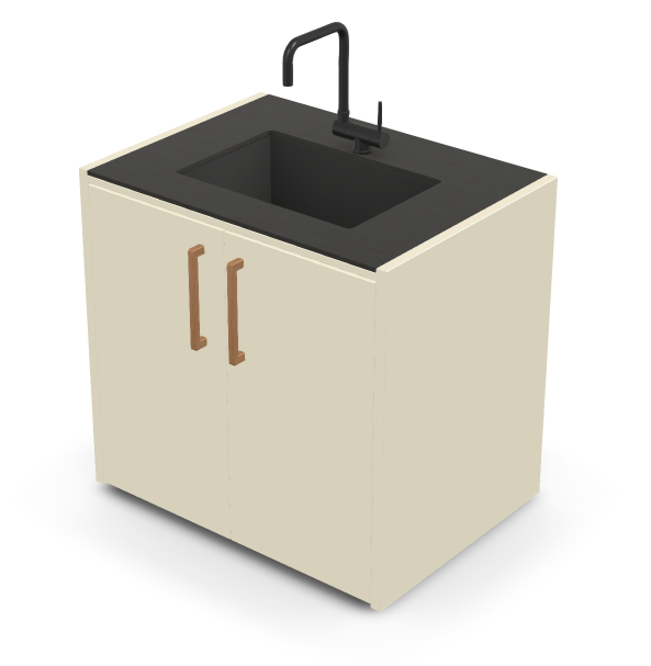 Brabura CT 90 washbasin module