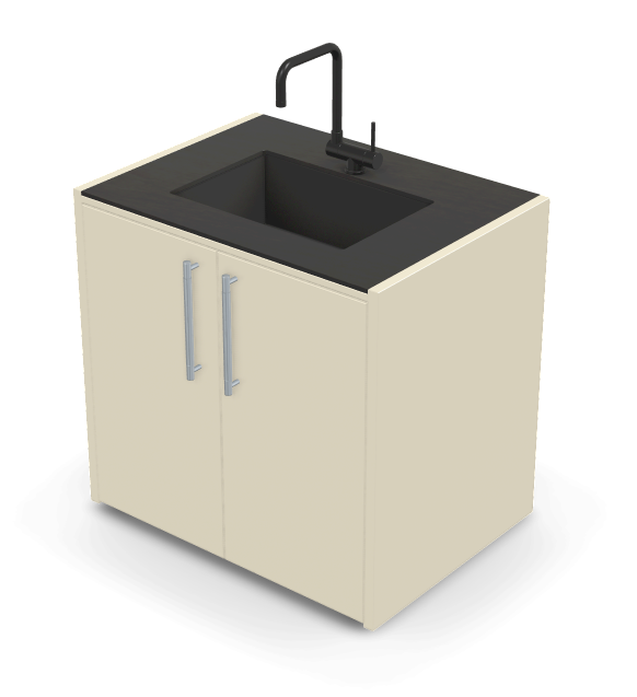 Brabura CT 90 washbasin module