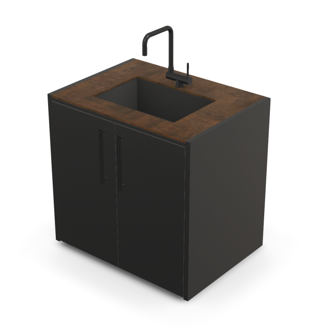 Brabura CT 90 washbasin module