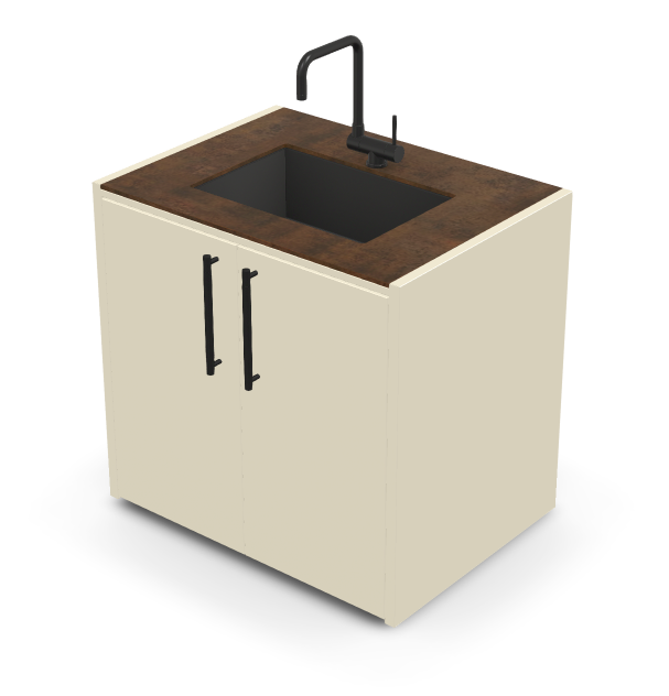 Brabura CT 90 washbasin module