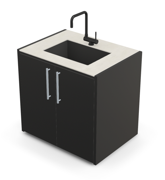 Brabura CT 90 washbasin module