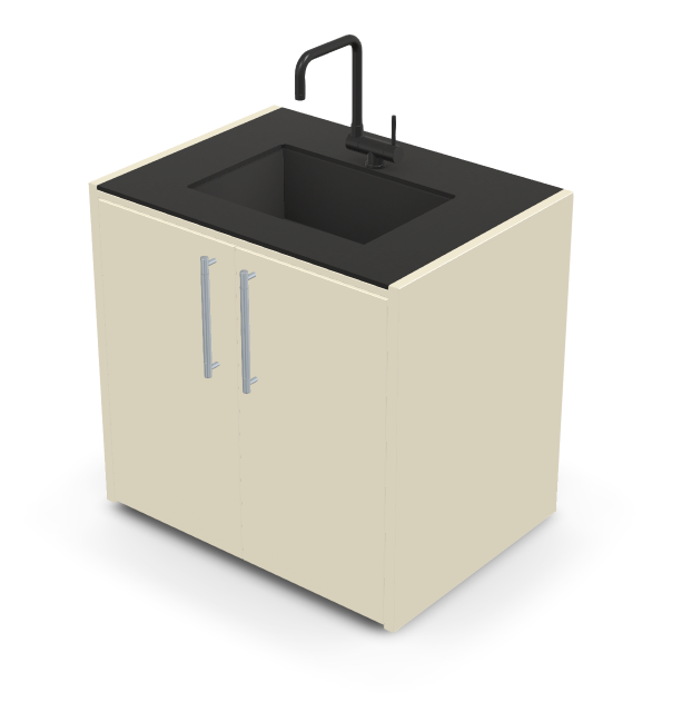 Brabura CT 90 washbasin module