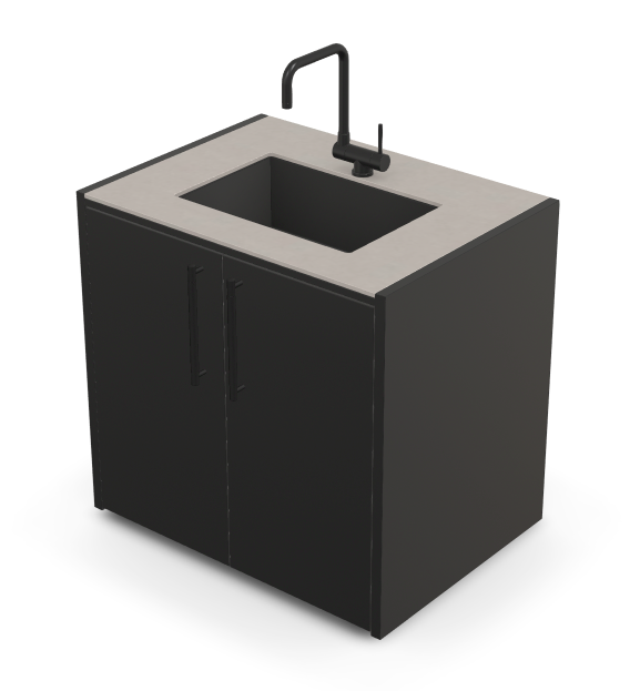 Brabura CT 90 washbasin module