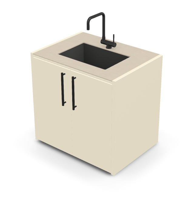 Brabura CT 90 washbasin module