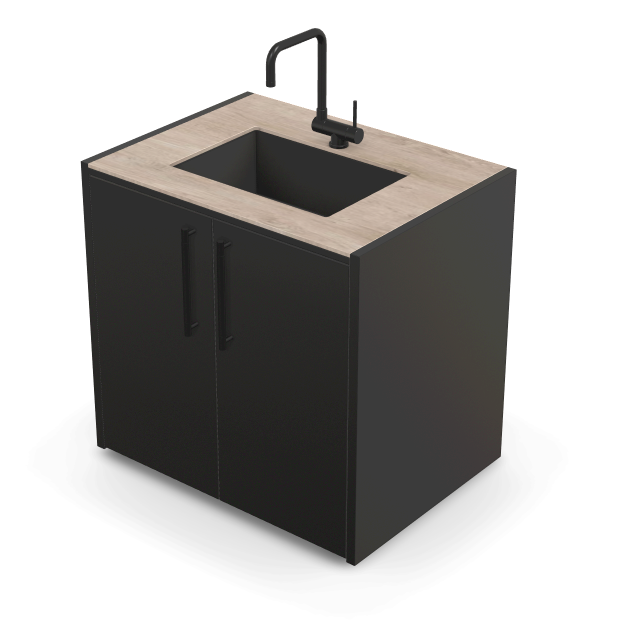 Brabura CT 90 washbasin module