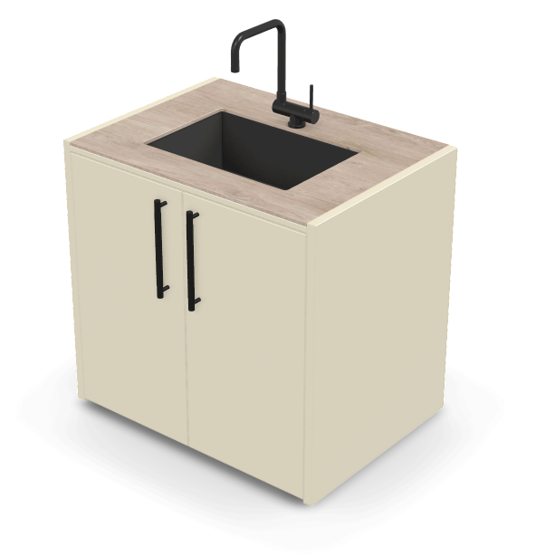 Brabura CT 90 washbasin module