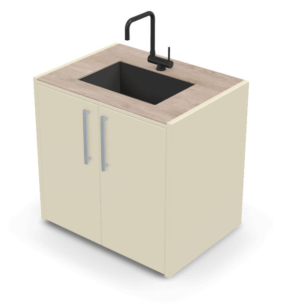 Brabura CT 90 washbasin module