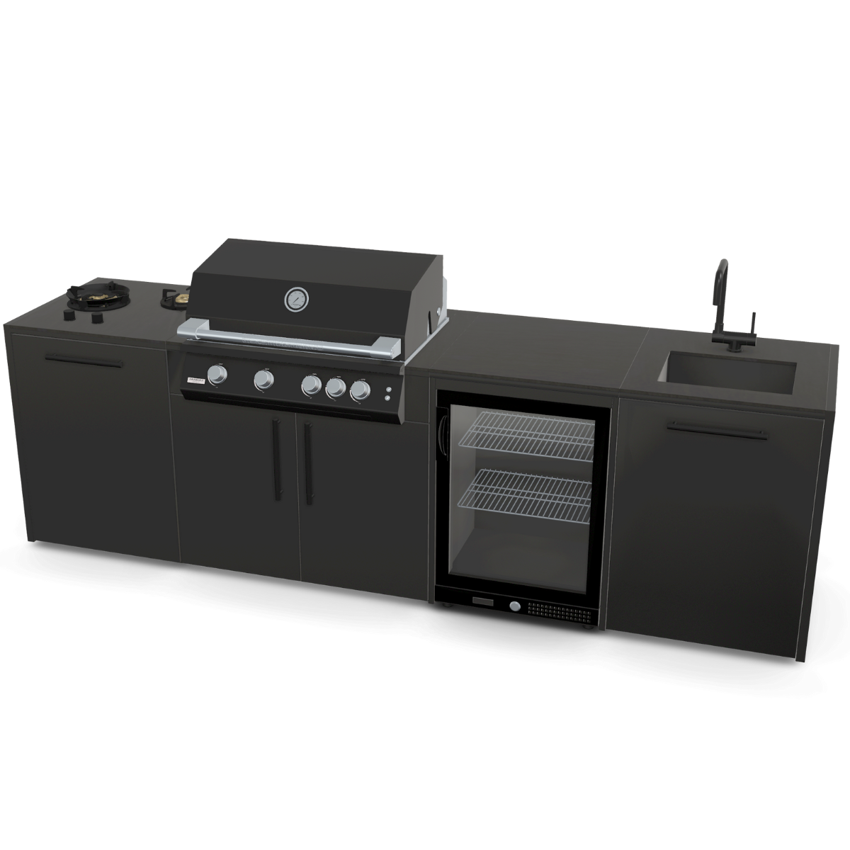 Brabura The Allrounder TWO Tutto nero