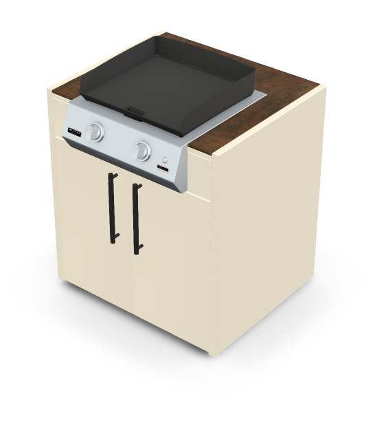 Brabura KC 80 Plancha Körper