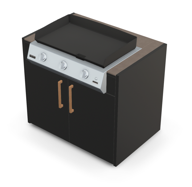 Corpo della plancha Brabura KC 100