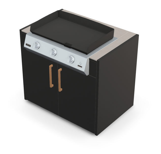 Corpo della plancha Brabura KC 100