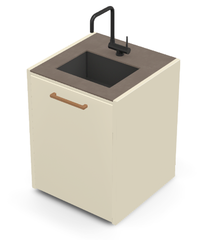 Módulo de lavabo Brabura CT 60