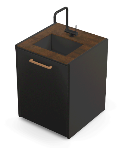 Módulo de lavabo Brabura CT 60