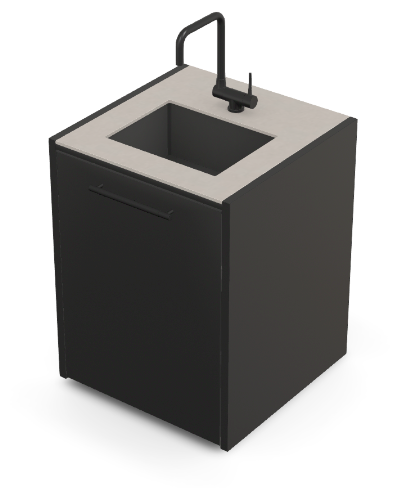 Módulo de lavabo Brabura CT 60