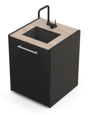 Módulo de lavabo Brabura CT 60