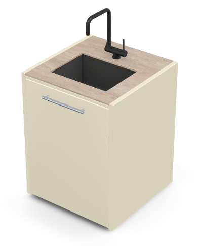 Módulo de lavabo Brabura CT 60