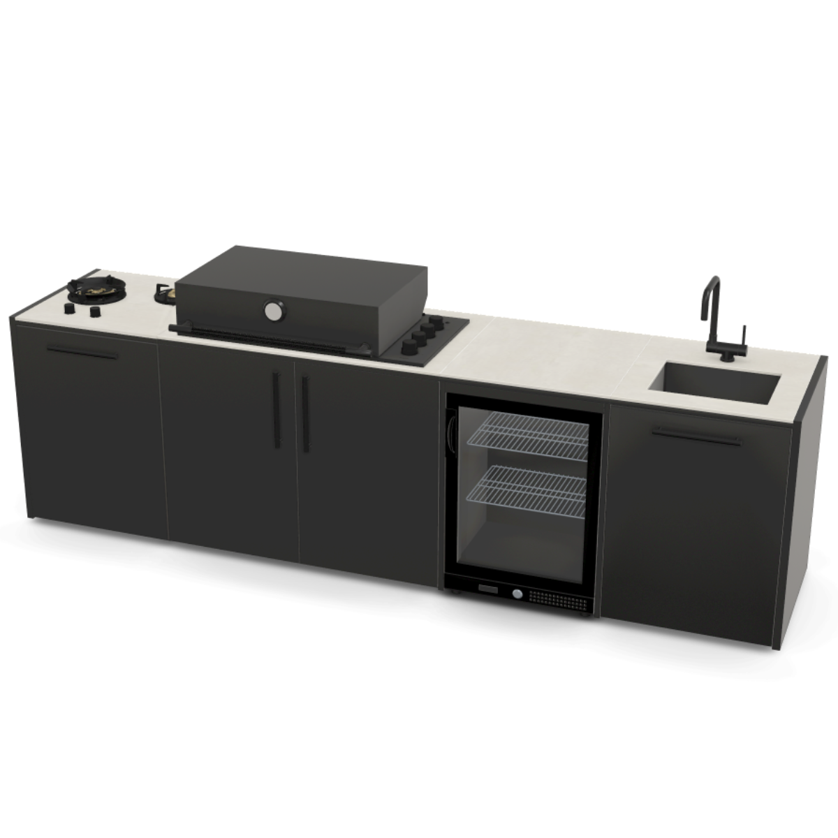 Brabura De Allrounder ONE Zwart & Wit