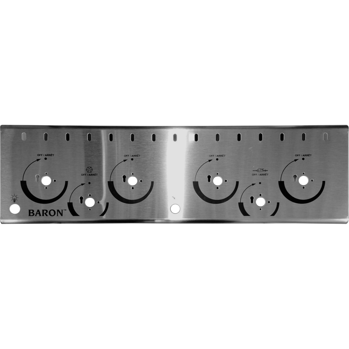 52005-894 Broil King Bedienblende, Baron 490