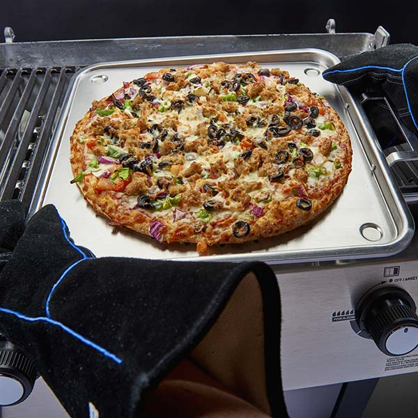 Guantes de barbacoa Broil King, cuero 2pcs.