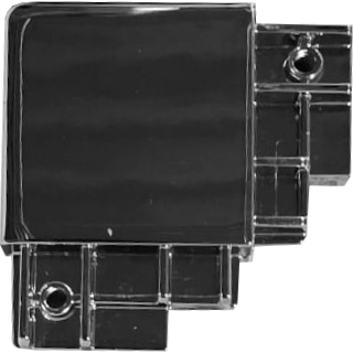 Broil King 90° corner, chrome-plated